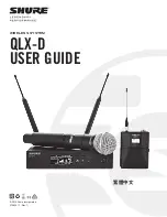 Предварительный просмотр 1 страницы Shure QLX-D User Manual