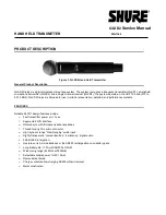 Preview for 1 page of Shure QLXD2 Service Manual