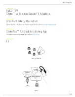 Preview for 3 page of Shure RMCE-TW2 Manual