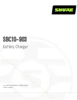 Preview for 1 page of Shure SBC10-903 User Manual