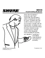 Preview for 2 page of Shure SE530 Manual