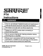 Preview for 15 page of Shure SE530 Manual