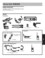 Предварительный просмотр 31 страницы Shure SLX Wireless System User Manual