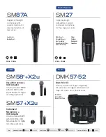 Preview for 8 page of Shure SM31FH Manual