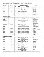 Предварительный просмотр 34 страницы Shure SR101 Series Operation And Service Manual