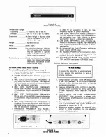 Предварительный просмотр 2 страницы Shure SR106 Operation And Service Manual