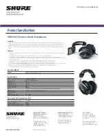 Предварительный просмотр 7 страницы Shure SRH1540 Instructions Manual