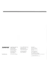 Preview for 10 page of Shure SRH1840 Instruction Manual