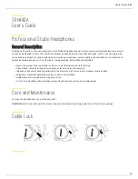 Предварительный просмотр 3 страницы Shure SRH440A User Manual