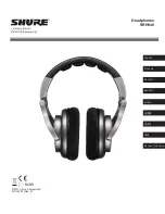 Preview for 1 page of Shure SRH940 Manual