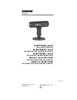 Shure UA830 User Manual preview