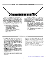 Preview for 3 page of Shure UA840 User Manual