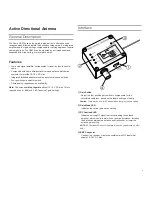 Предварительный просмотр 2 страницы Shure ua874V User Manual