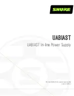 Shure UABIAST User Manual предпросмотр