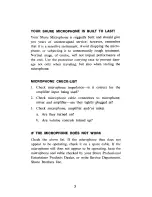 Preview for 3 page of Shure Unisphere B PE588B-CN User Manual