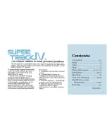 Preview for 3 page of Shure V15 Type IV SUPER TRACK IV User Manual