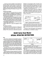 Предварительный просмотр 10 страницы Shure VA302 SERIES Operating And Service Manual