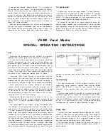 Preview for 9 page of Shure Vocal Master VA 300 Operating & Service Manual