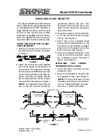 Shure WA502 User Manual preview