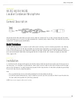Preview for 3 page of Shure WL183 Quick Start Manual