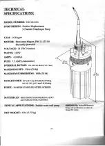 Предварительный просмотр 16 страницы SHURflo 9300 series Owner'S Manual