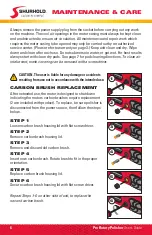 Предварительный просмотр 6 страницы Shurhold PRO ROTARY POLISHER User Manual