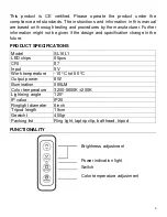 Предварительный просмотр 3 страницы shutterlight SL16L1 Manual