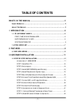 Preview for 3 page of Shuttle AB48 Manual