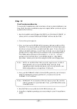 Preview for 25 page of Shuttle AK37GT User Manual