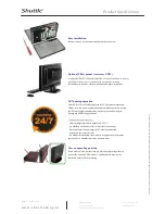 Preview for 4 page of Shuttle Barebone XS 35V2 Product Specification