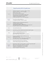 Preview for 5 page of Shuttle Barebone XS 35V2 Product Specification