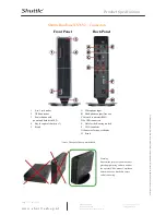 Preview for 7 page of Shuttle Barebone XS 35V2 Product Specification