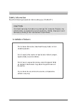 Preview for 3 page of Shuttle DH310 Series User Manual