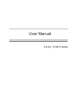 Preview for 1 page of Shuttle DH410 Series User Manual