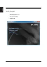 Предварительный просмотр 6 страницы Shuttle DS77U Series User Manual