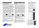 Preview for 1 page of Shuttle HOT-623 Installation Manual