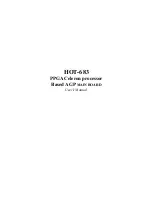 Предварительный просмотр 1 страницы Shuttle HOT-683 User Manual