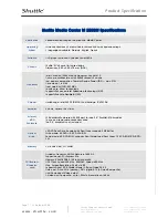 Preview for 7 page of Shuttle M 2000M Overview