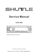 Preview for 1 page of Shuttle SCD-420 Service Manual