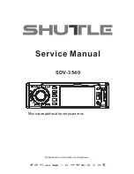 Shuttle SDV-3540 Service Manual preview