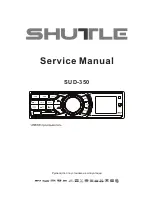 Preview for 1 page of Shuttle SUD-350 Service Manual