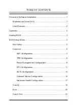 Preview for 4 page of Shuttle SW580R8 Series User Manual