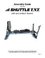 Preview for 1 page of Shuttle TNT Assembly Manual