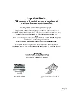 Предварительный просмотр 3 страницы Shuttle TNT Assembly Manual