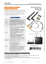 Shuttle WLN-M Product Specifications preview