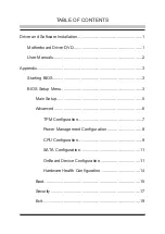 Preview for 4 page of Shuttle X50V8 Series User Manual