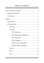 Preview for 4 page of Shuttle XH610 User Manual