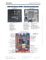 Preview for 5 page of Shuttle XPC Barebone SA76G2 Specifications