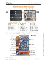 Preview for 10 page of Shuttle XPC Barebone SH67H3 Product Specification