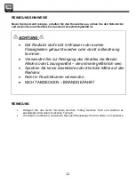 Preview for 12 page of SHX 30OF2000 Operating Manual